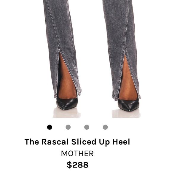 MOTHER Denim⚡️ Rascal Sliced up Heel Jeans | NWT | Size 30 | High Waisted - Picture 7 of 16